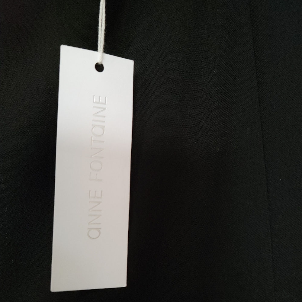 Ann Fontaine NWT Zip slit pencil skirt
